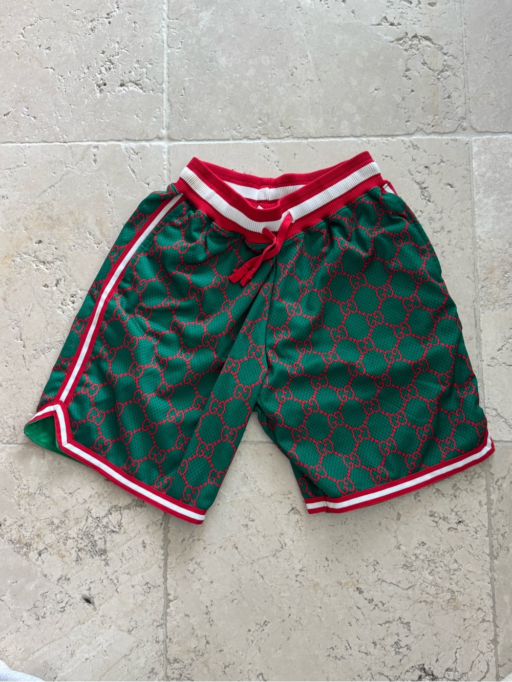 Chinatown Market GG Gucci Monogram Basketball Shorts RARE